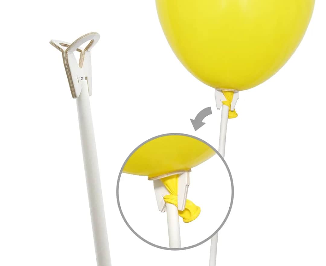 Jak zamocować balon na patyczku, aby nie spadł i się nie zepsuł