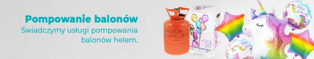 Gdzie napompować balony helem i uniknąć wysokich kosztów?