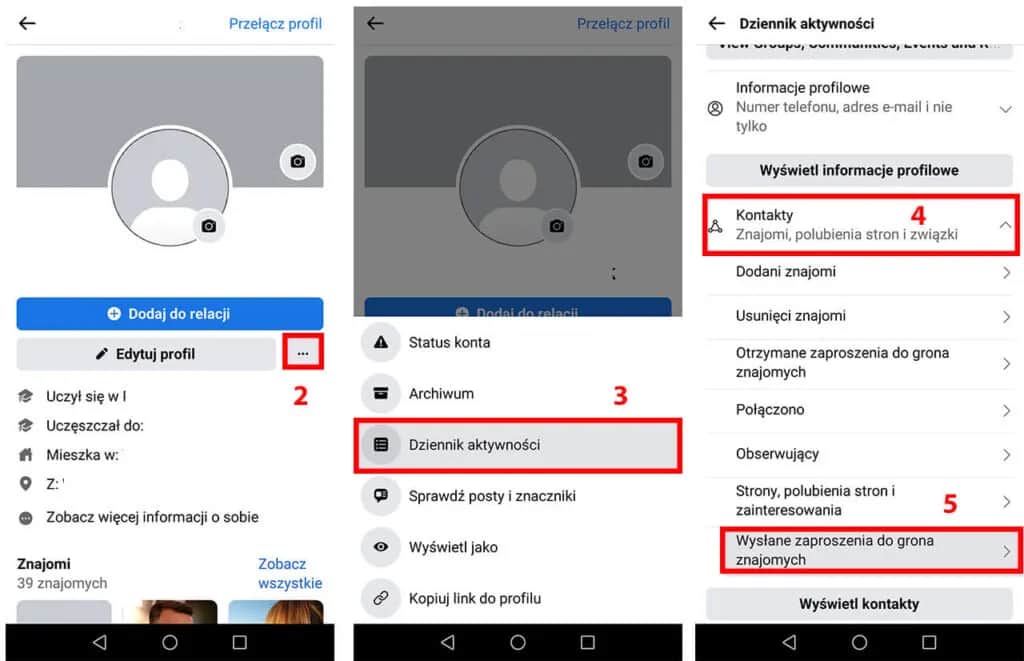 Jak sprawdzić wysłane zaproszenia na fb na telefonie bez problemów